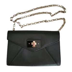 Kate Spade Moonlit Soiree Sonia Black Saffiano Leather Crossbody